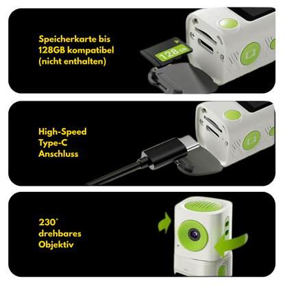 Mini-caméra SnapKey 2K